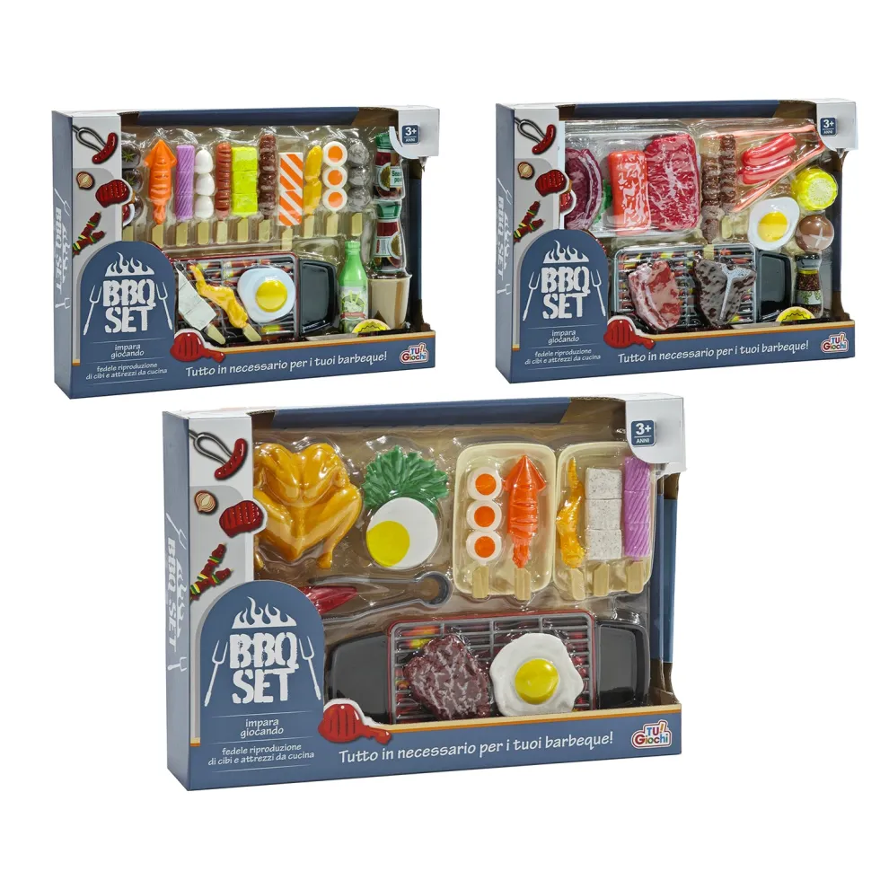 BBQ Set Giocattolo con Accessori