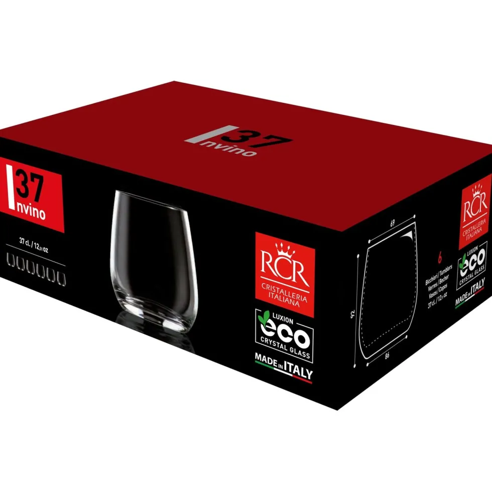 Bicchieri Invino in vetro 37 cl