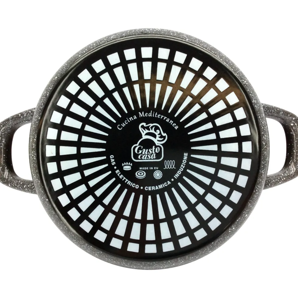 Casseruola antiaderente Grey Stone diametro 24 cm