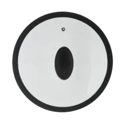 Coperchio in Vetro Temperato con Bordo in Silicone diametro 26 cm