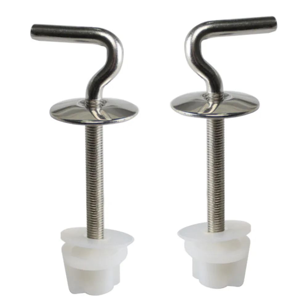 Copriwater Universale Five Bianco con cerniere in acciaio inox per mod. Tesi