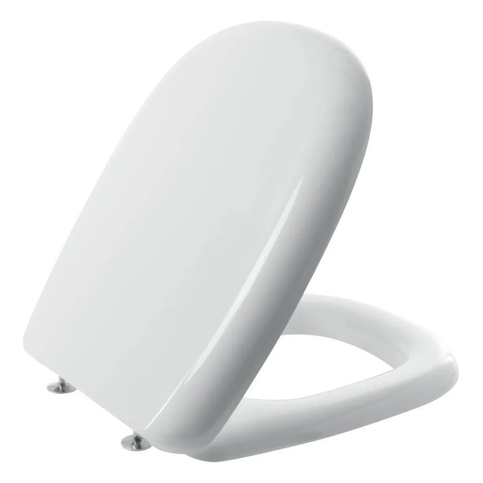 Copriwater Universale Five Bianco con cerniere in acciaio inox per mod. Tesi