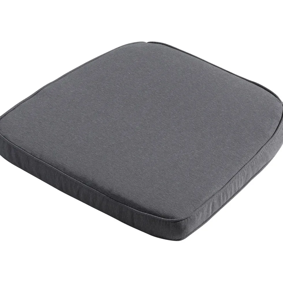 Cuscino seduta Wicker Universale Serie Panama Grigio 48x48 cm