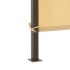 Gazebo Pergola Orientabile Telo Camel 3x3 metri