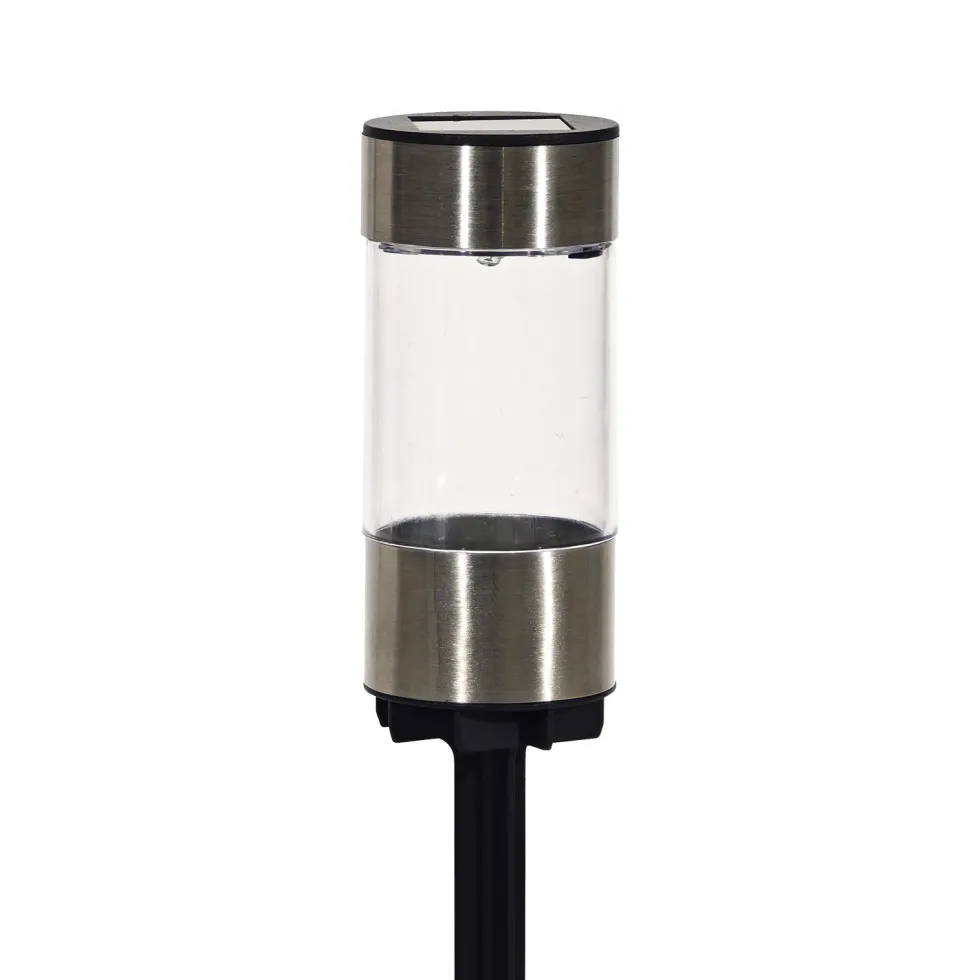 Lampada Solare Led da esterno Segnapasso Luce Calda