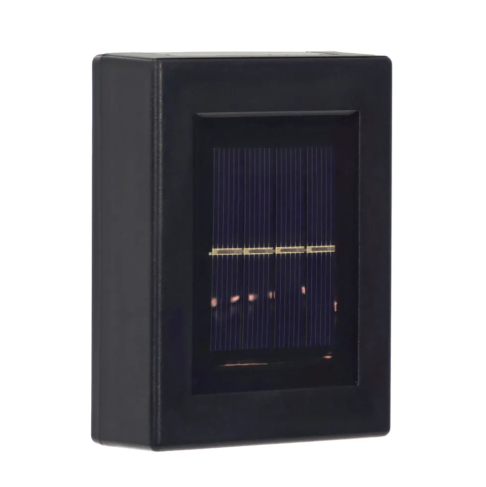 Lampada Solare LED da Parete Luce Calda h10 cm