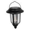 Lanterna Solare LED da giardino con Supporto a parete Luce Calda h15/18 cm