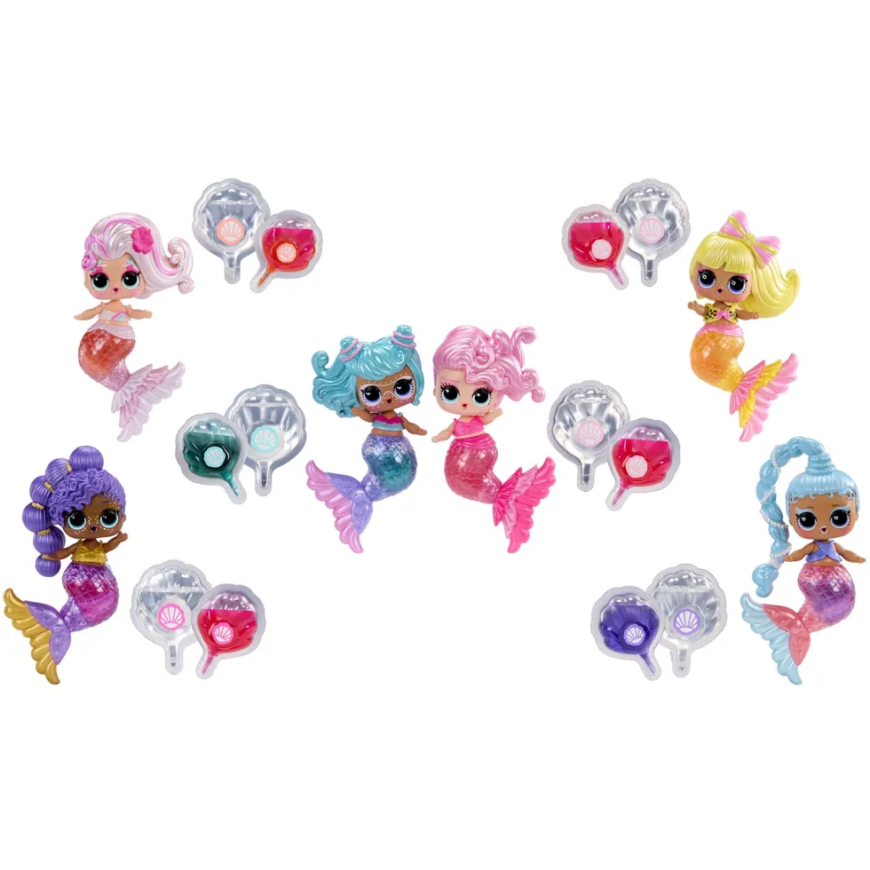 LOL Surprise Mermaids! Makeover Magic Tots