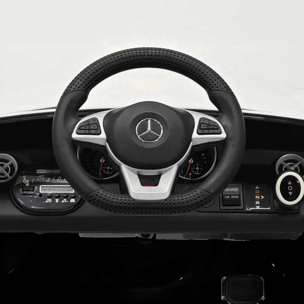 Mercedes-Benz SLC300 Auto Elettrica per Bambini Nera con Radiocomando 3+ Anni