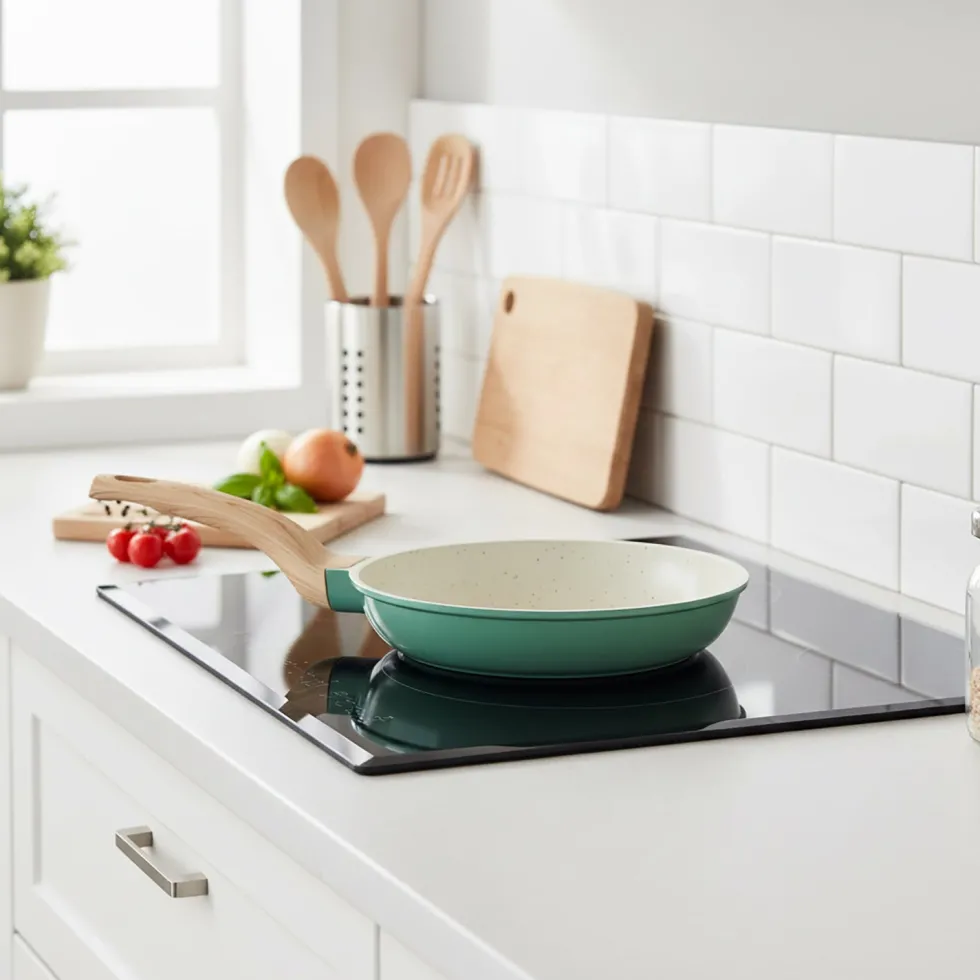 Padella Antiaderente in alluminio pressato Crazy Wood diametro 20 cm