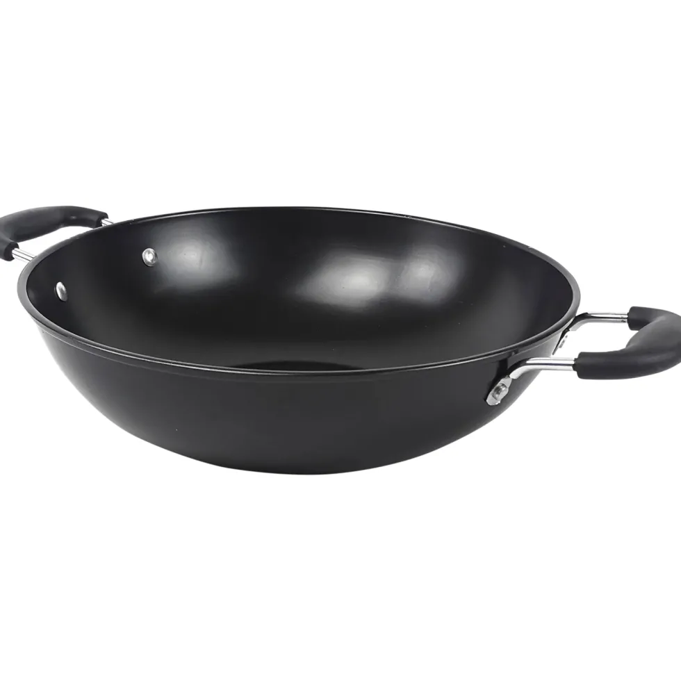 Padella Wok con manici diametro 32 cm