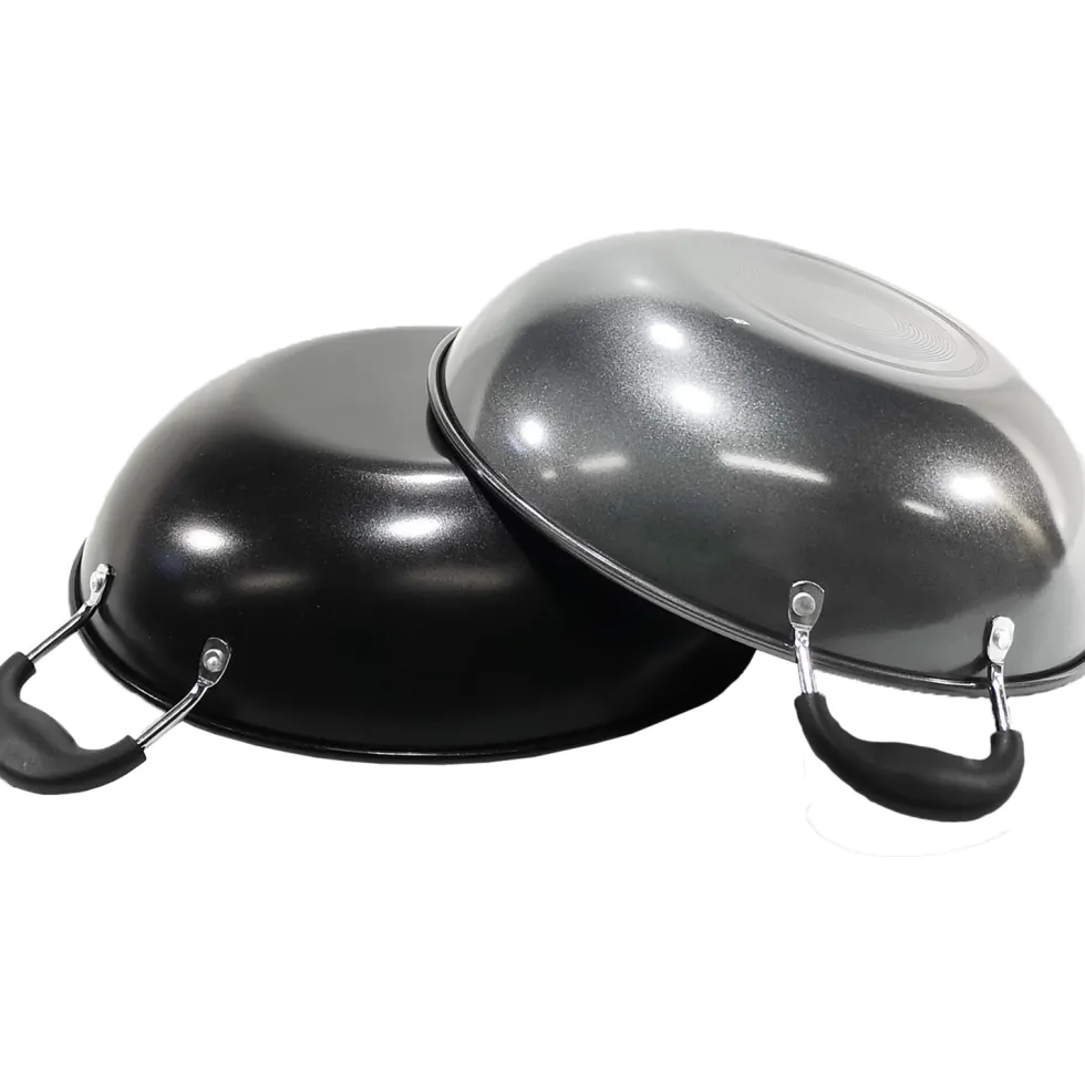 Padella Wok con manici diametro 32 cm