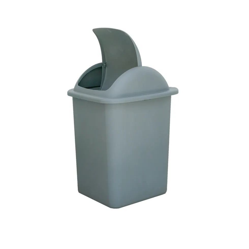 Pattumiera Basculì Grigio Scuro 18 Litri