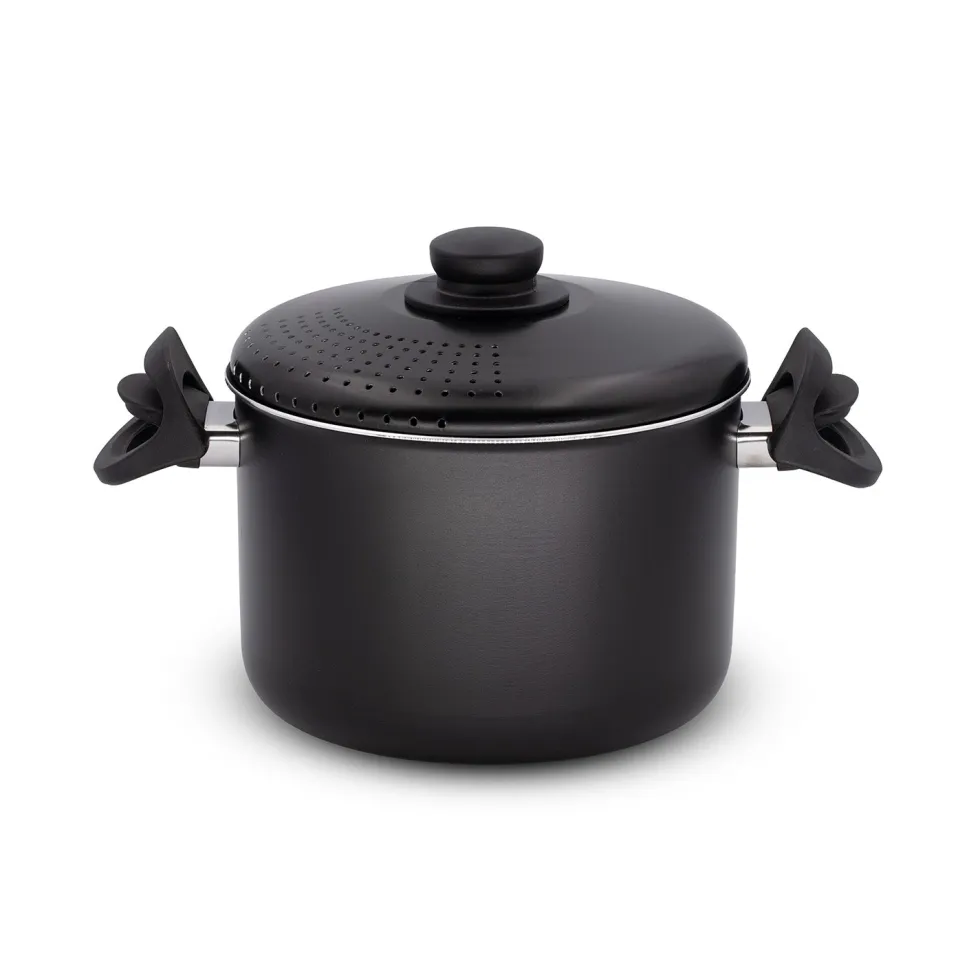 Pentola con Coperchio Scolapasta Scoli' Linea Fuoco & Idee diametro 22 cm