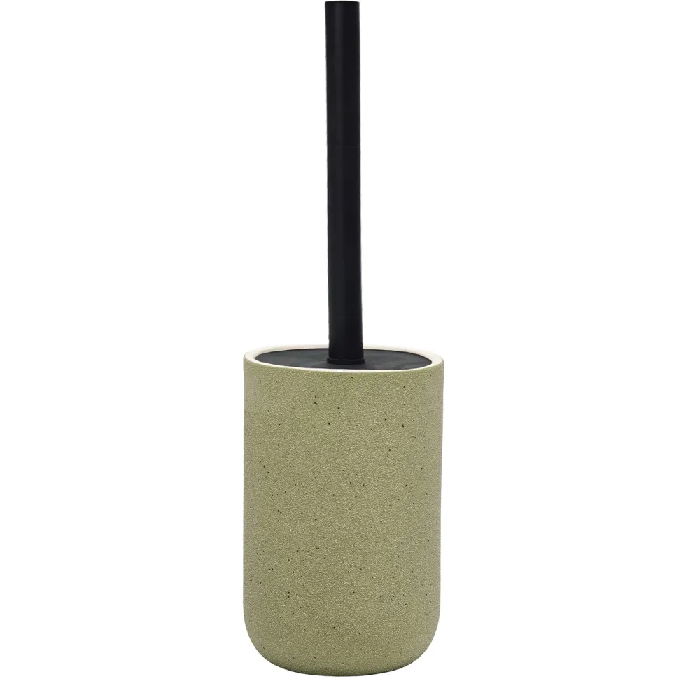 Portascopino con scopino Verde