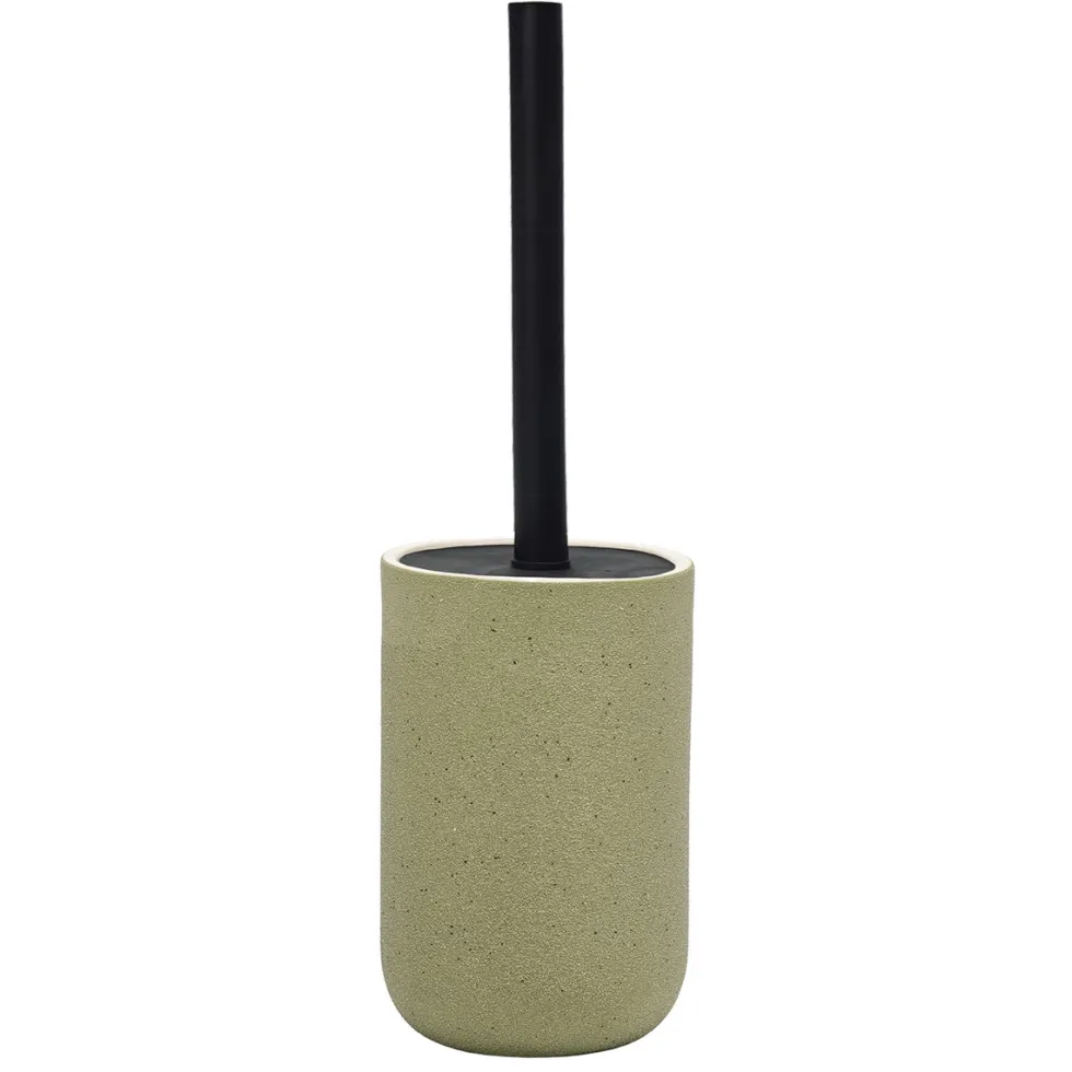 Portascopino con scopino Verde