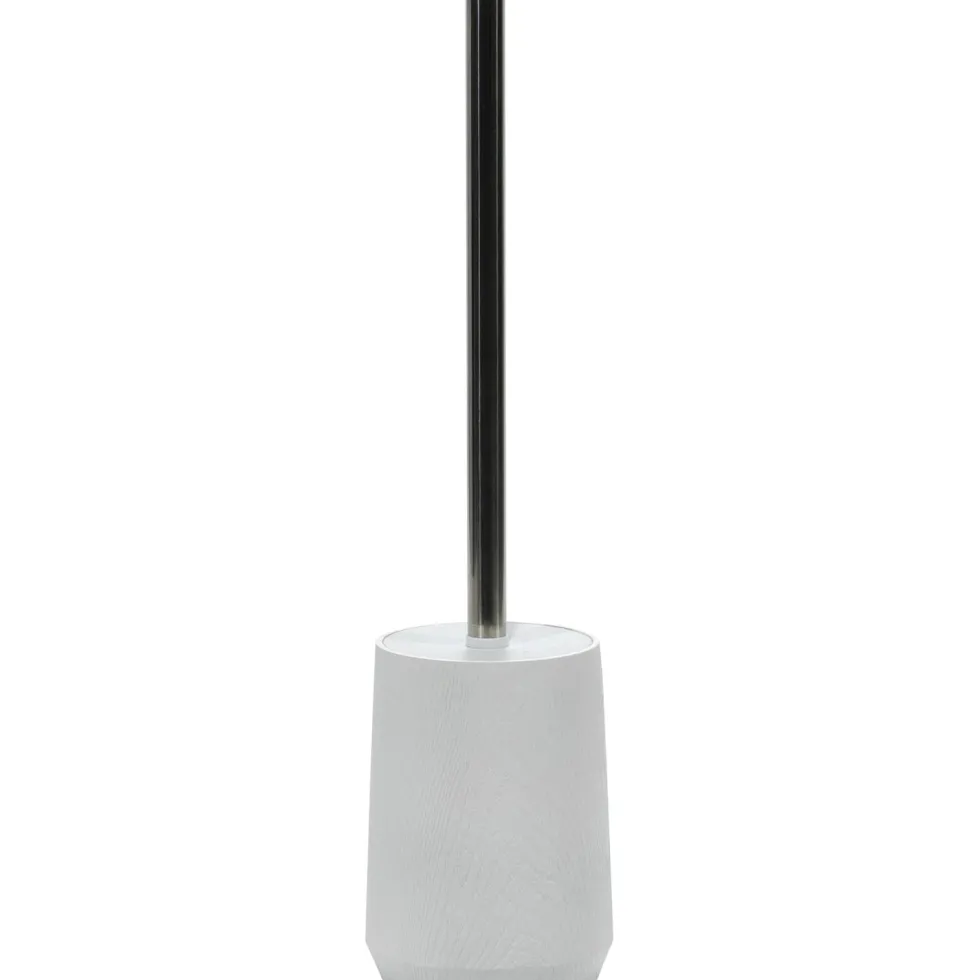 Portascopino Effetto Legno Bianco