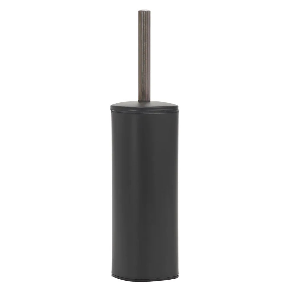 Portascopino Nero opaco h39 diametro 9,5 cm