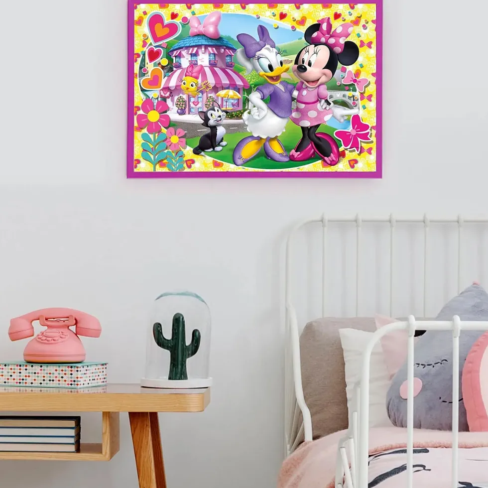 Puzzle Minnie Happy Helpers 104 Pezzi Maxi SuperColor