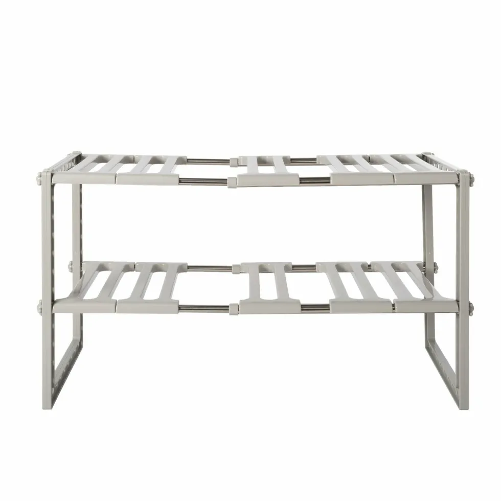 Scaffale Multiuso Estensibile Extended 2 Ripiani h38cm