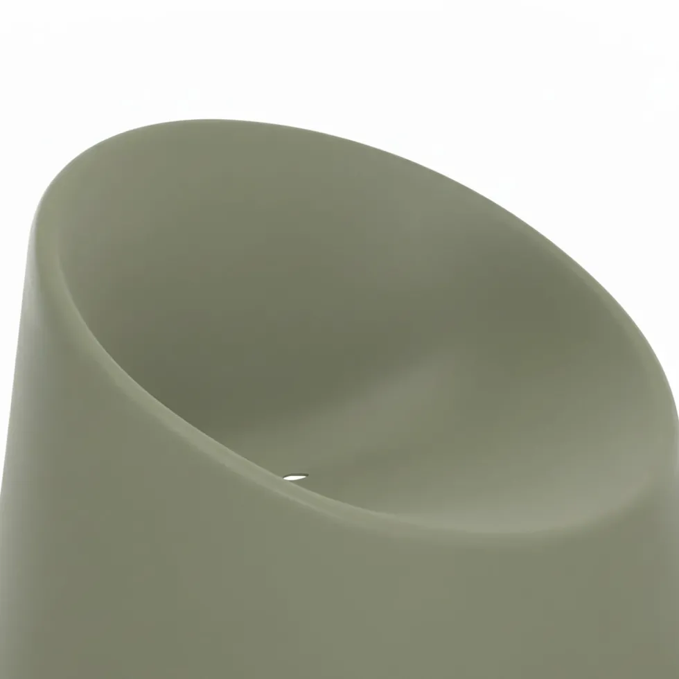 Sedia da giardino in Polipropilene Verde Salvia con Protezione UV