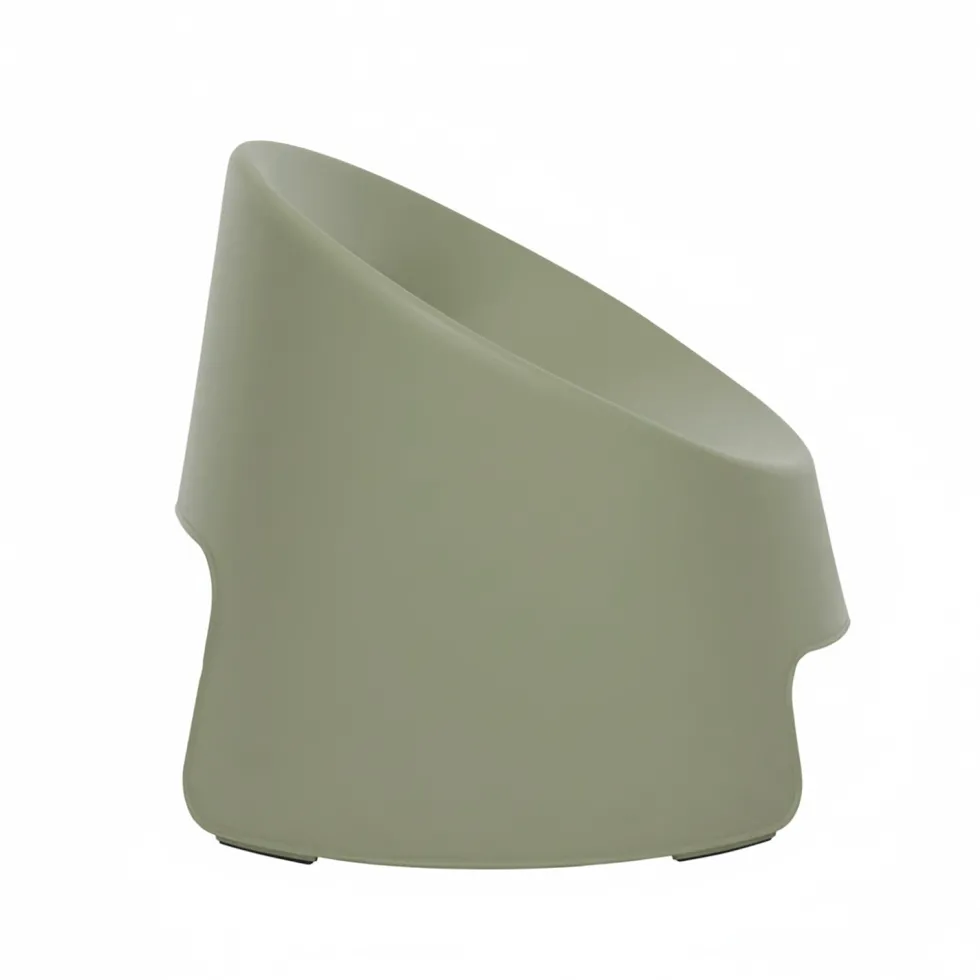 Sedia da giardino in Polipropilene Verde Salvia con Protezione UV