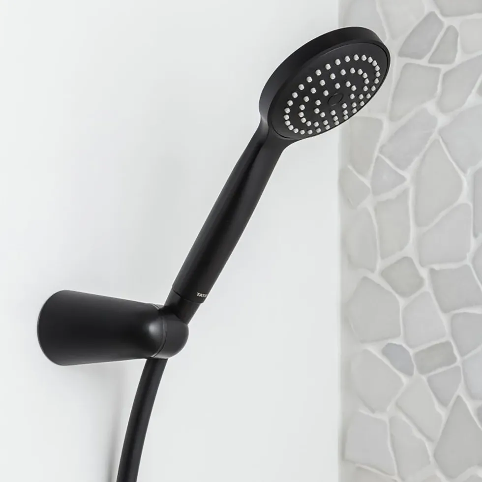 Set doccia Verona Nero con Flessibile