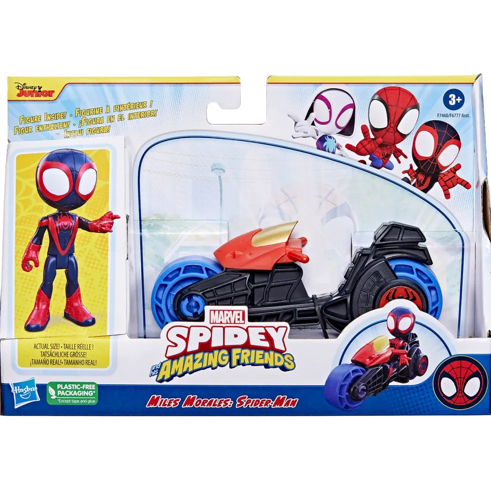 Spidey Moto & Personaggi Amazing Friends