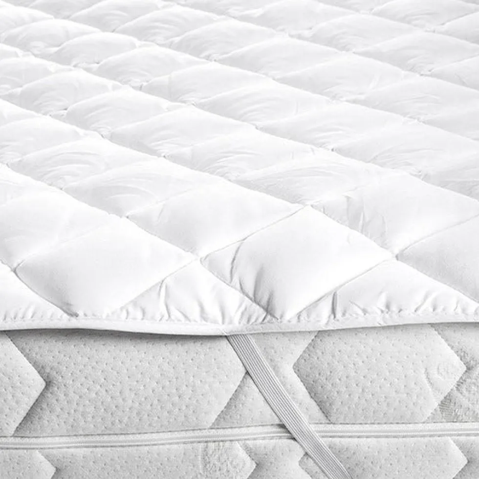 Topper trapuntato con elastici per letto singolo 90x200 cm