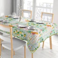 Tovaglia Antimacchia Tropical 8 posti 140x240 cm