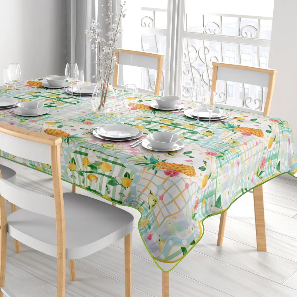 Tovaglia Antimacchia Tropical 8 posti 140x240 cm