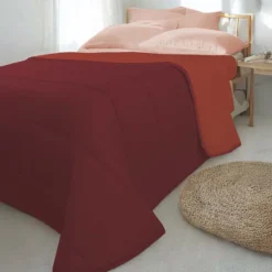 Trapunta Matrimoniale Bicolor Style Cotto 150x240 cm